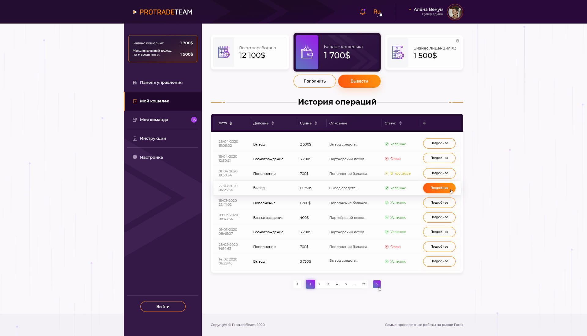 02_ProtradeTeam_Dashboard_1.1