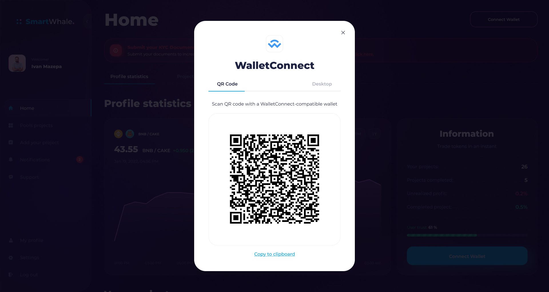 SmartWhale_Dashboard_05.2_Home_Connect_Wallet_1.0