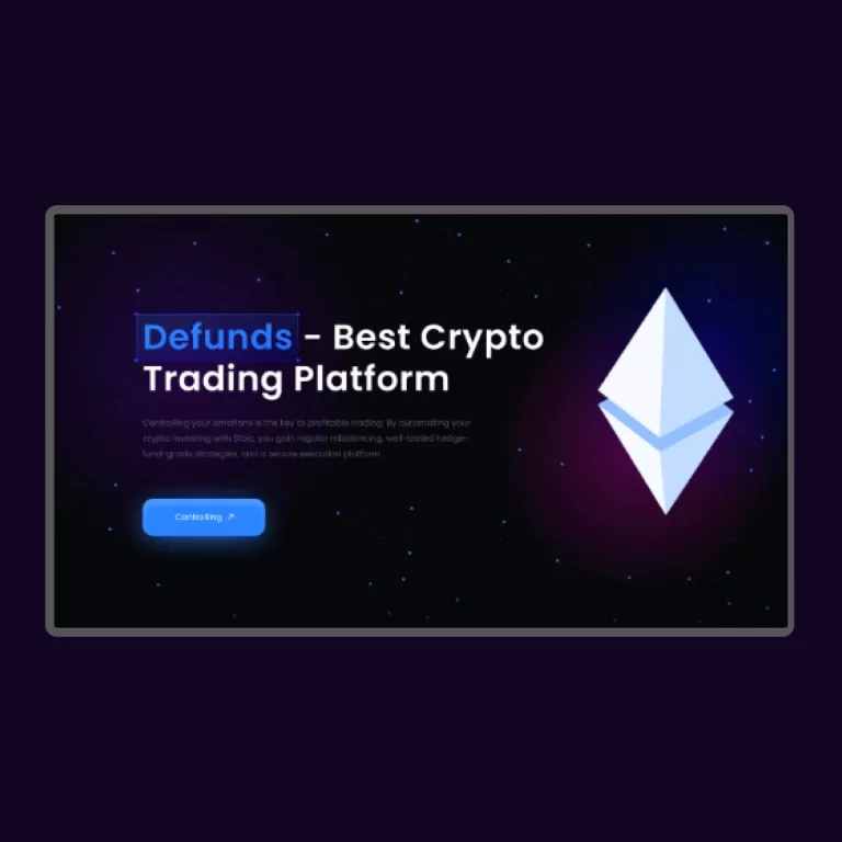 QDefi — Landing pages