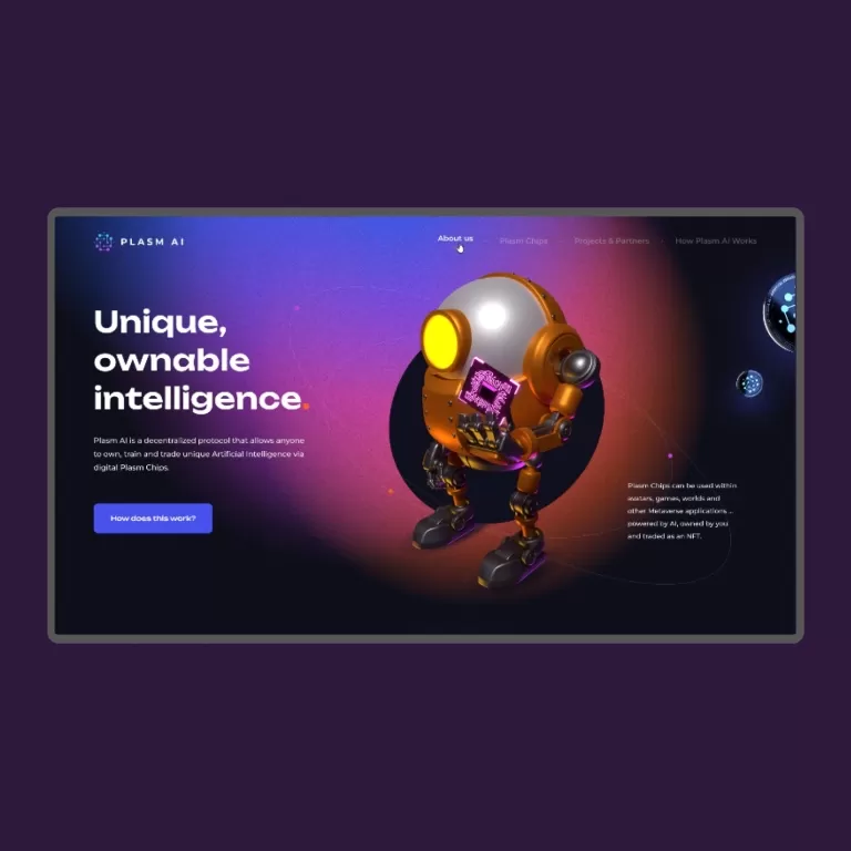 Plasm AI — Corporate sites