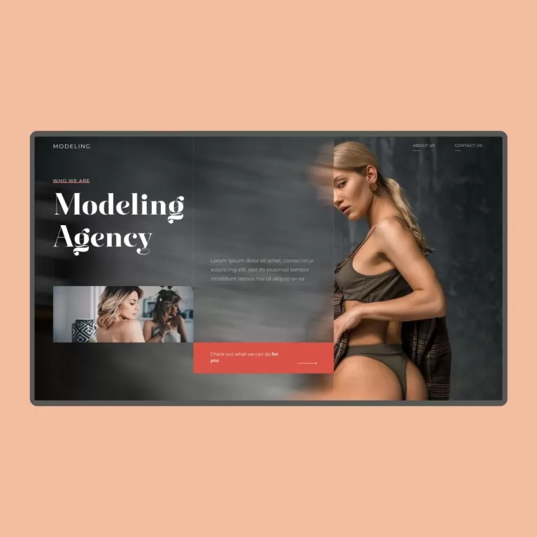 Modeling Agency — Corporate sites
