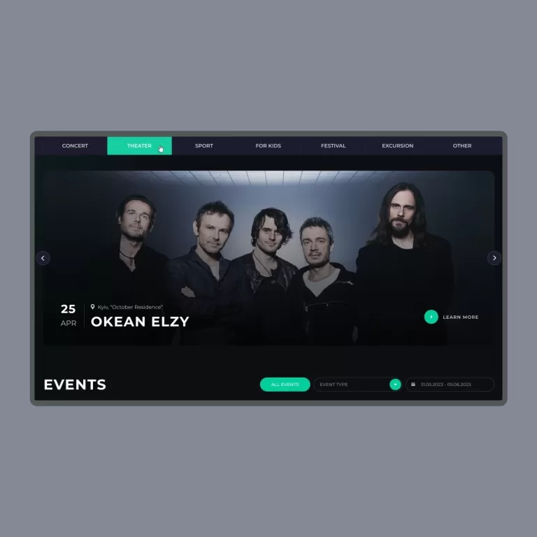 Tickets — Corporate sites