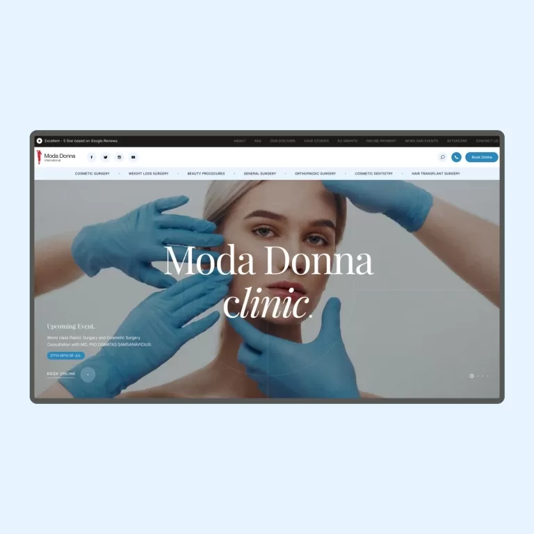 Moda Donna — Corporate sites