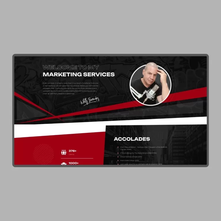 Whilly Bermudez — Corporate sites