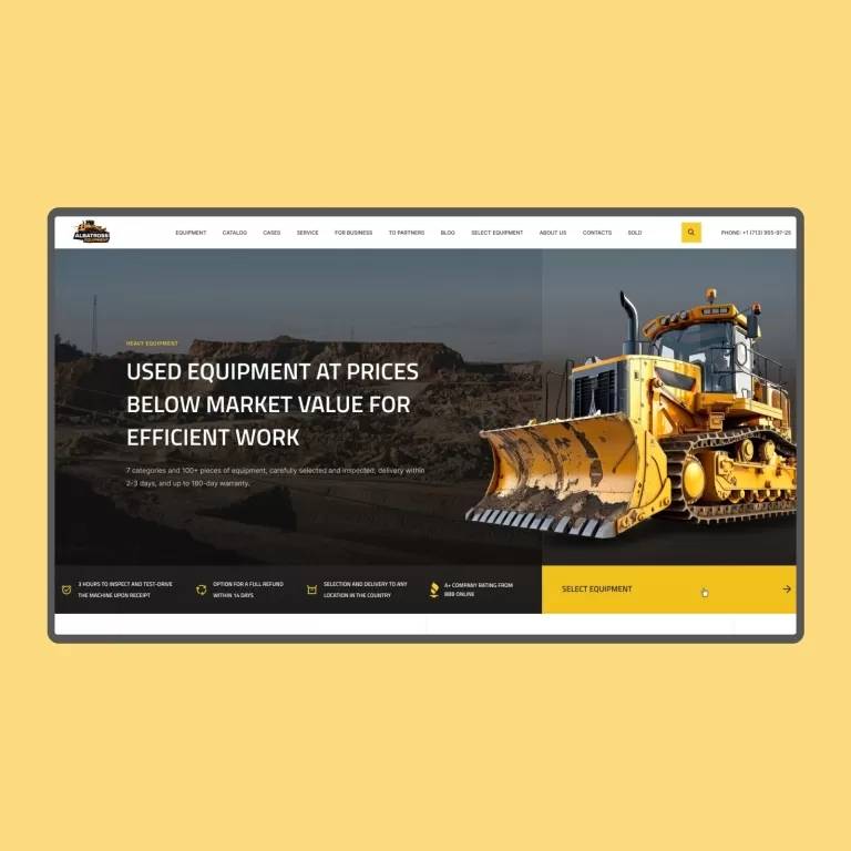 Heavy Equipment — Corporate sites