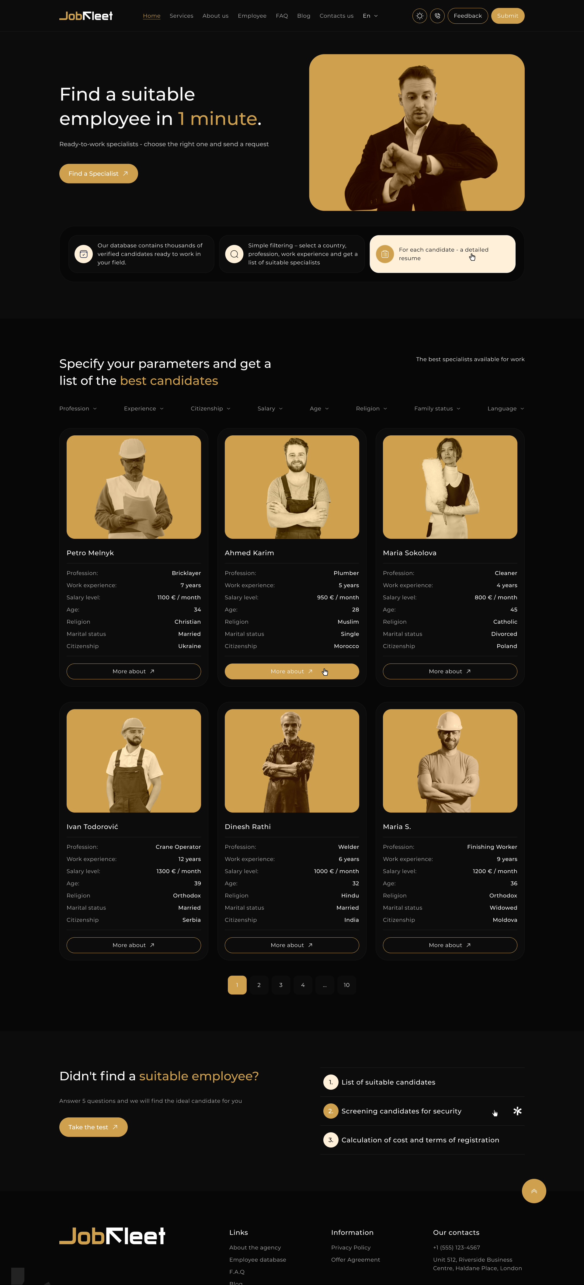 14. Page candidates