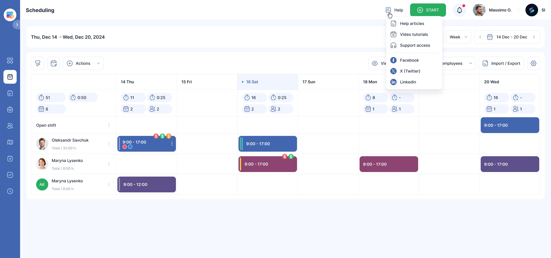 Added shifts-1