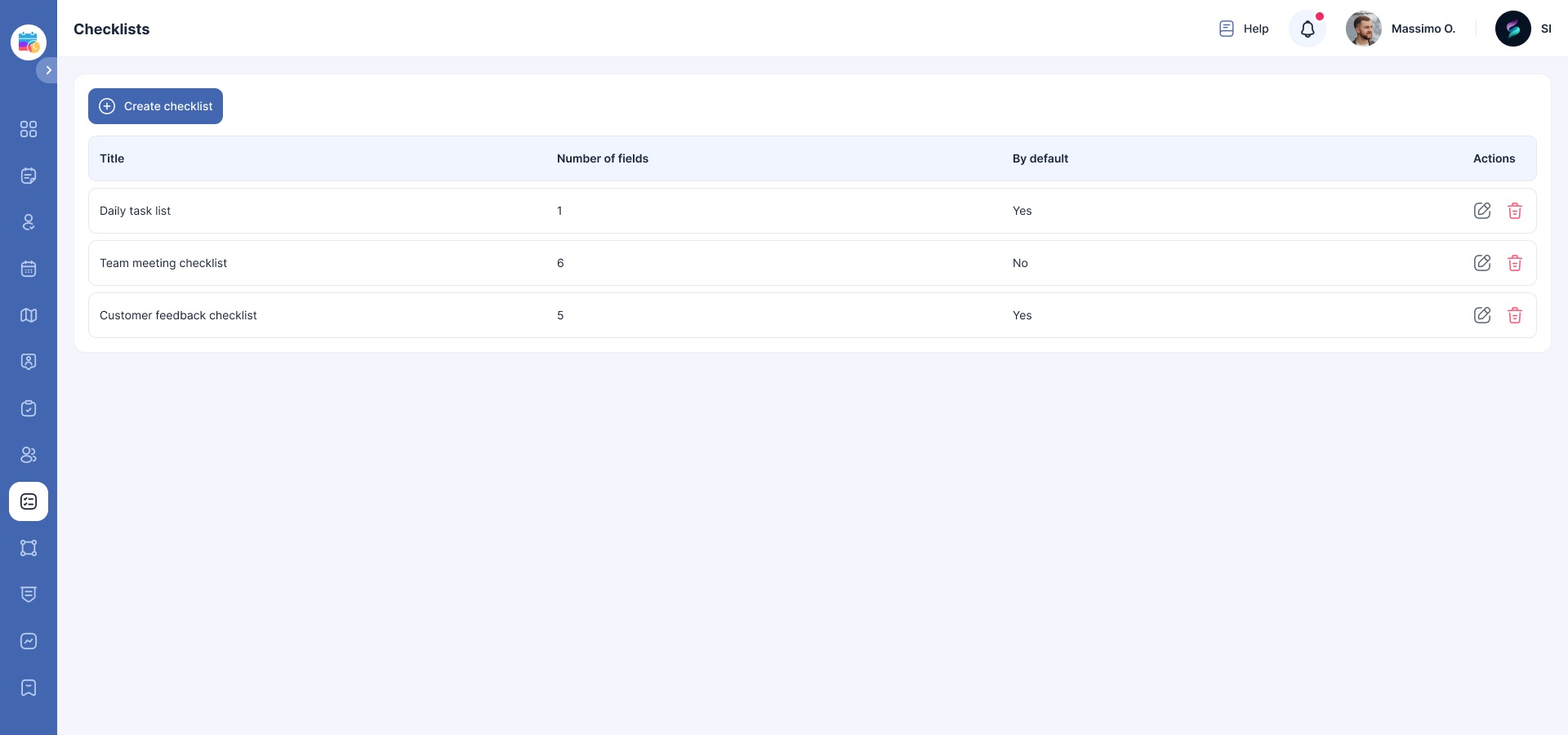 Checklists-1