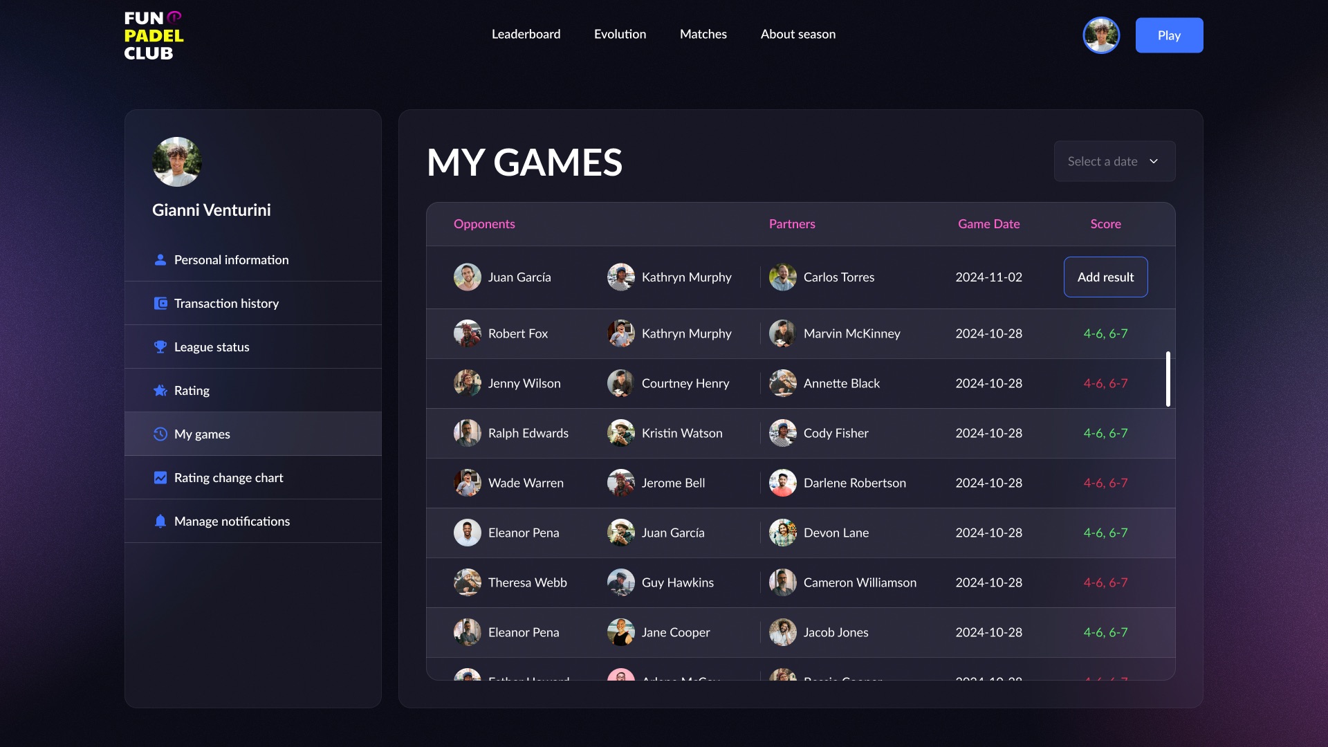 Game history-1