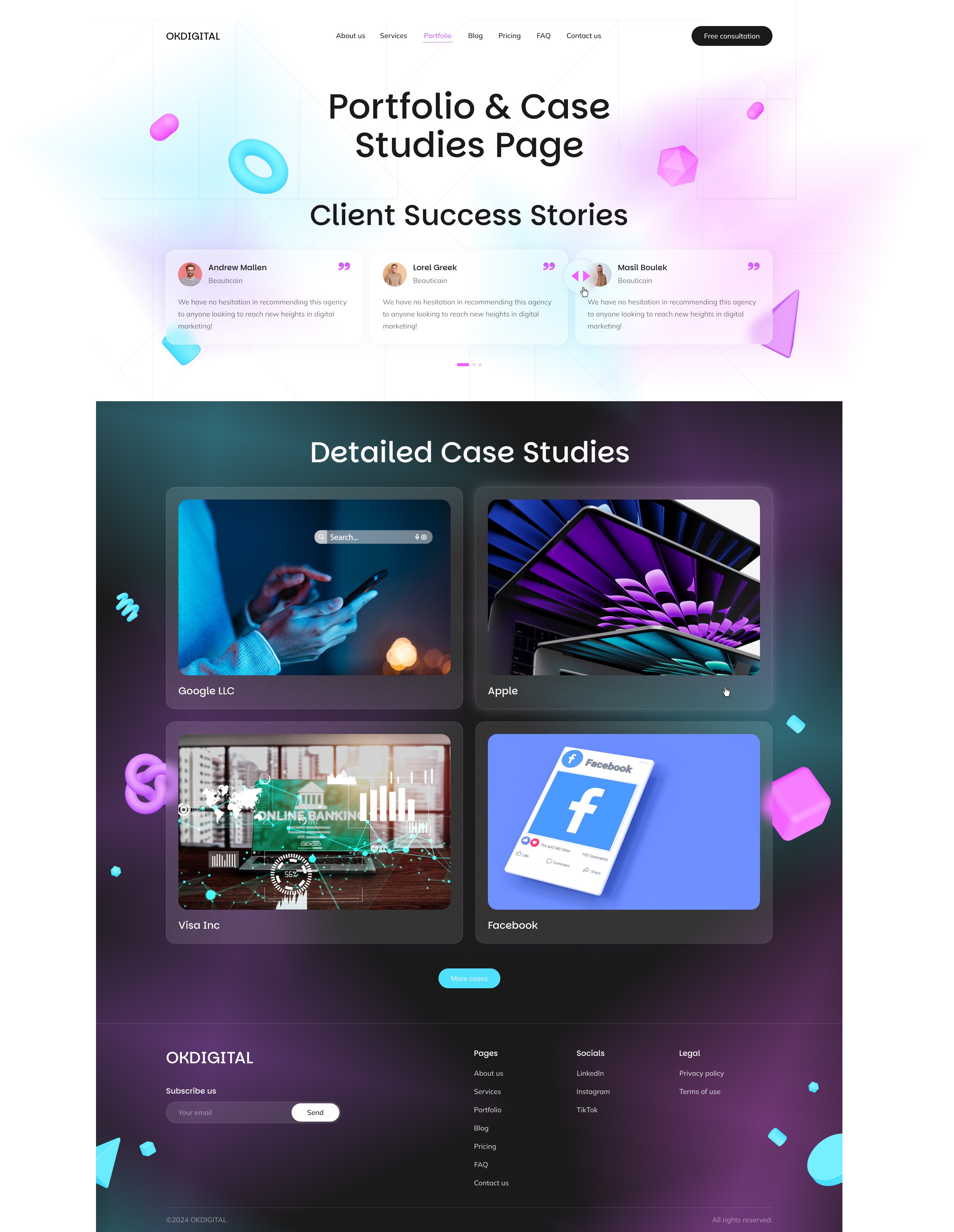 Portfolio & Case Studies Page-1