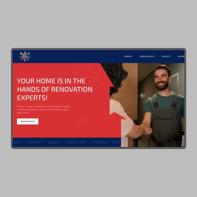 FixitAll — Corporate sites