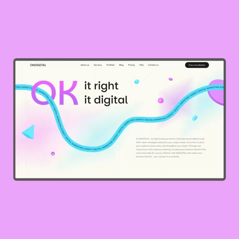 OK Digital — Corporate sites
