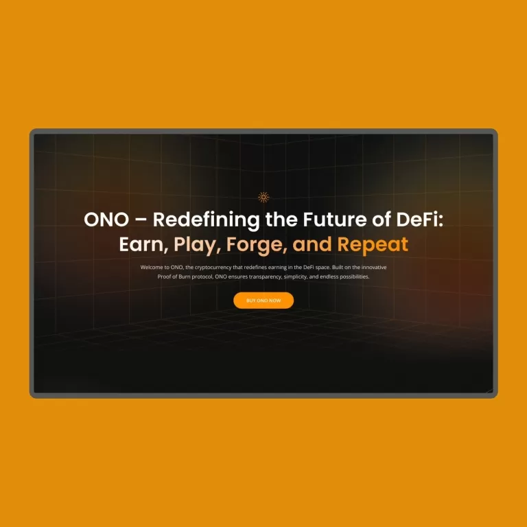 ONO — Landing pages