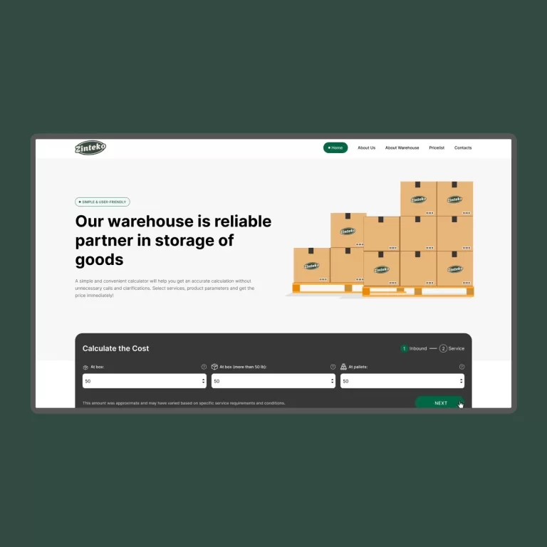 Zinteko — Corporate sites