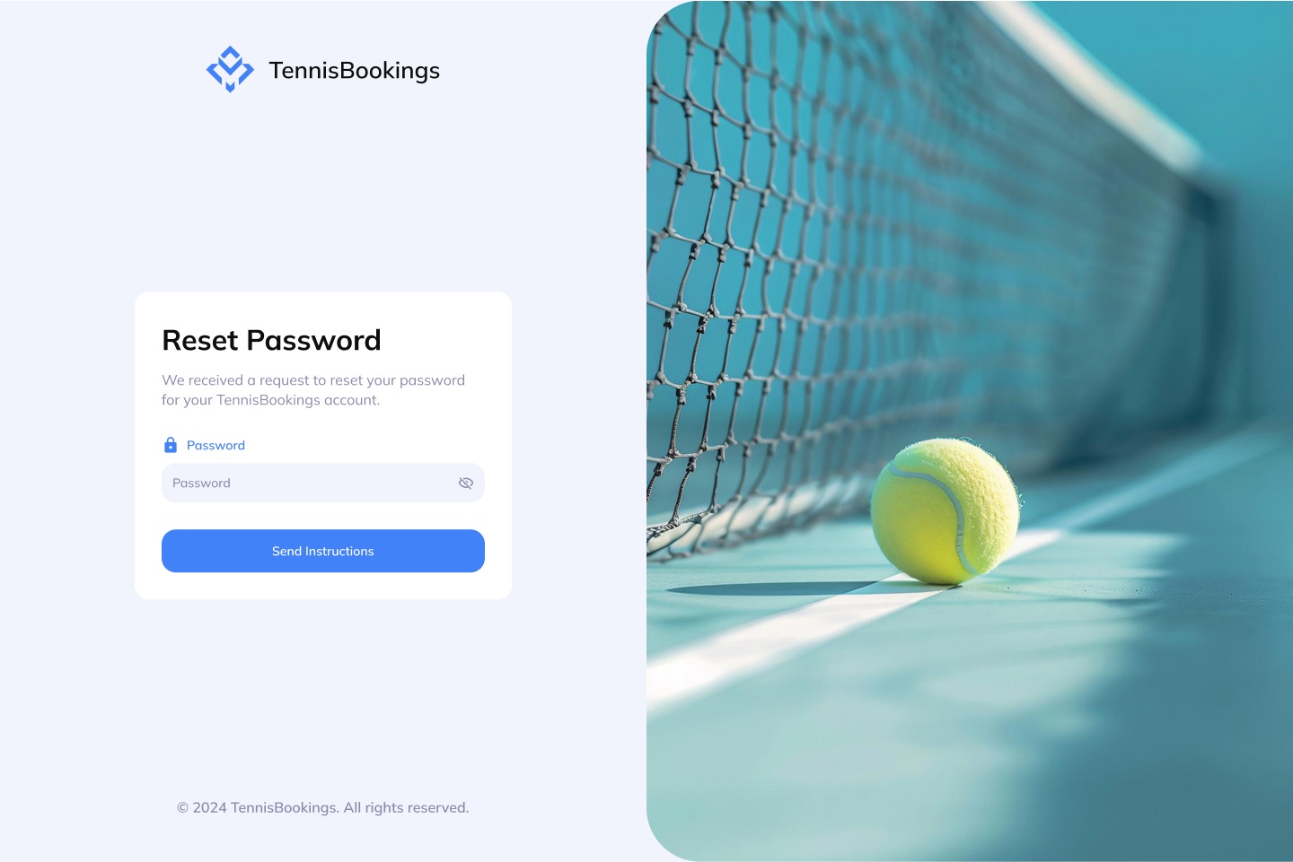 Reset password