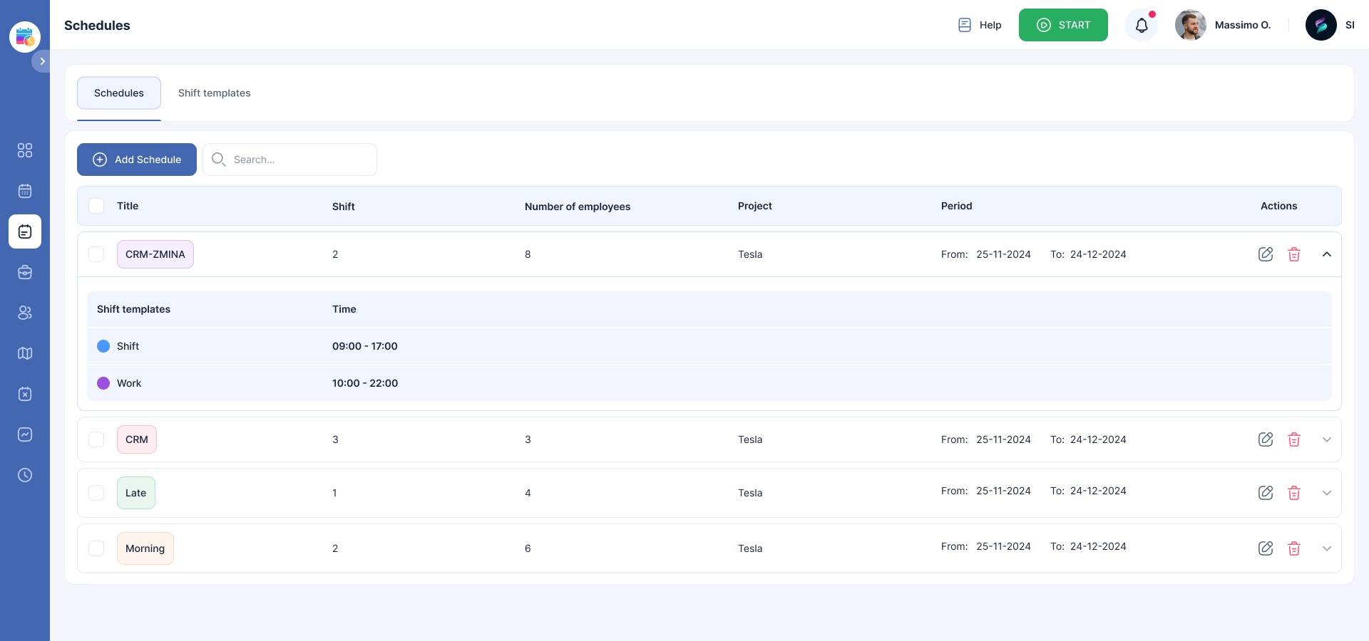 Schedules-1