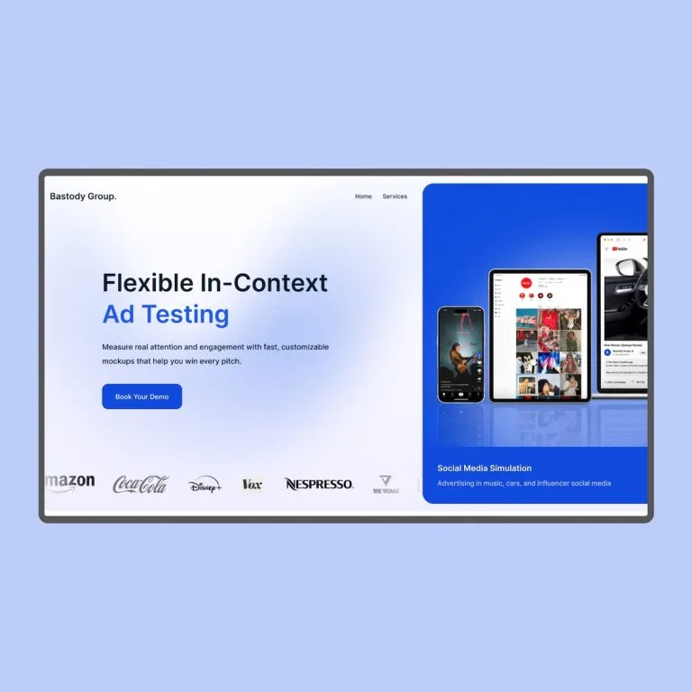Bastody Group — Landing pages