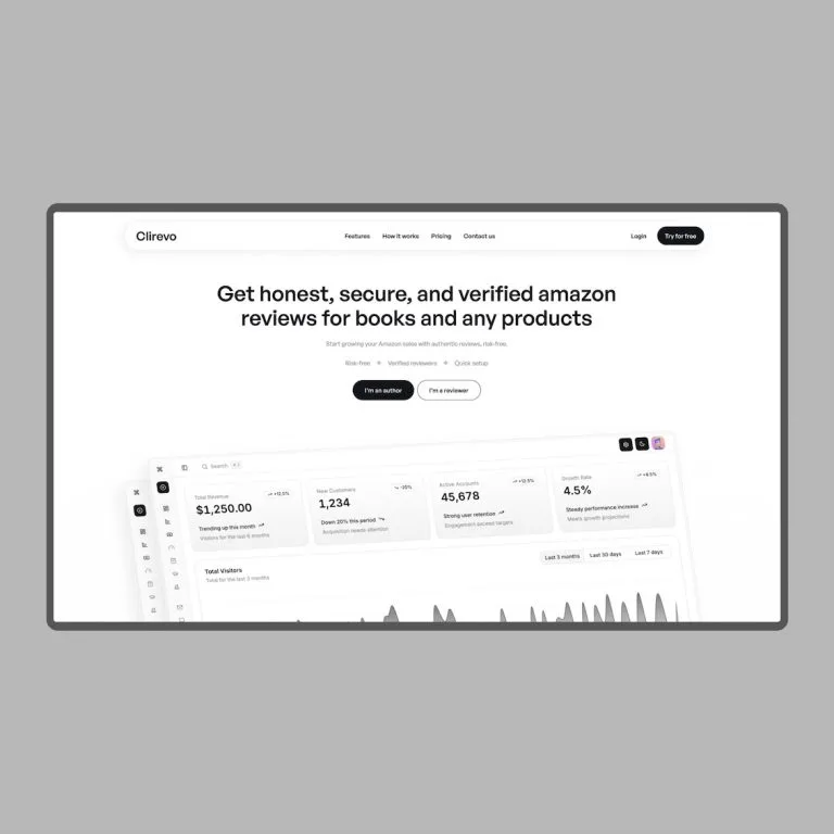 Clivero — Landing pages