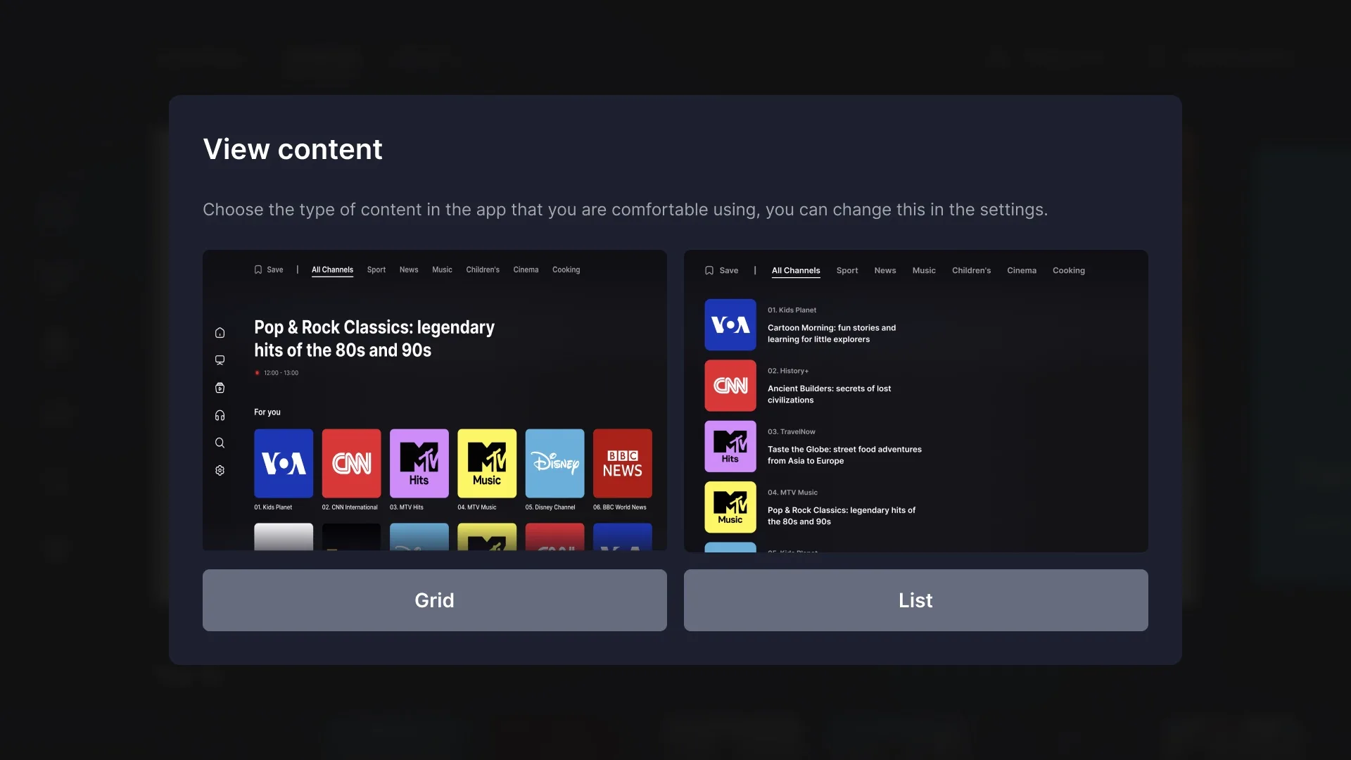 Variant list movie-1-1